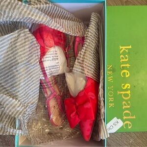 Kate Spade Pink Bow kitten Heels